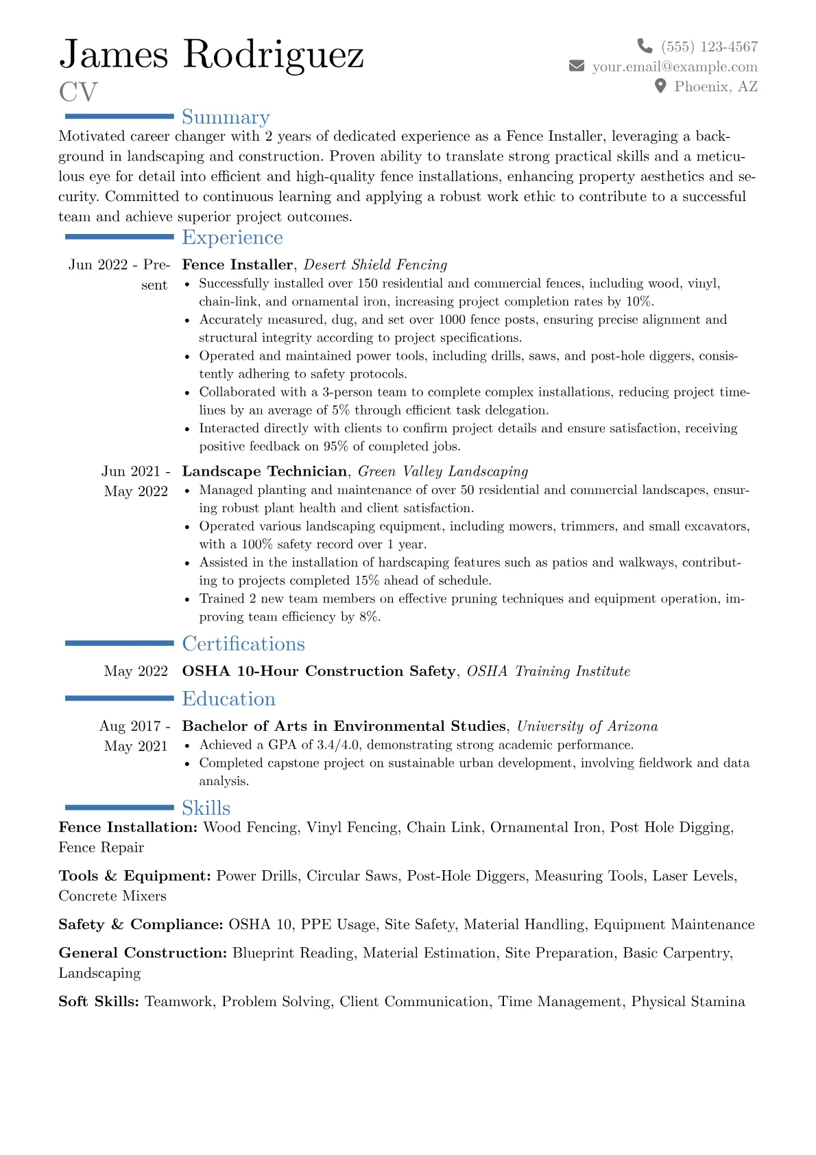 Career changer version - Page 1