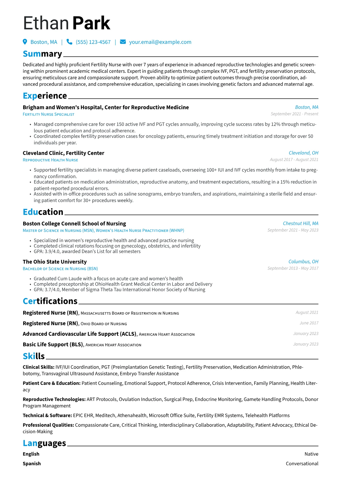 Academic & Genetic Focus version - Page 1