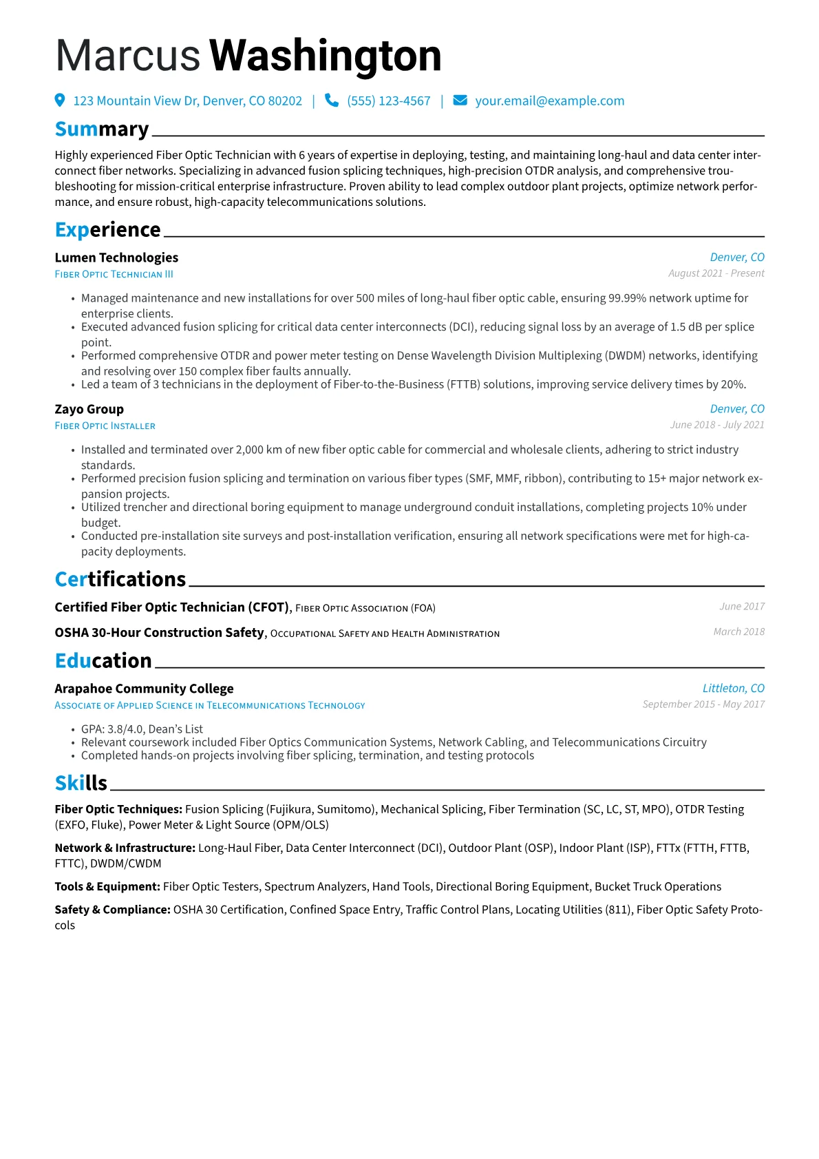 Long-Haul & Data version - Page 1