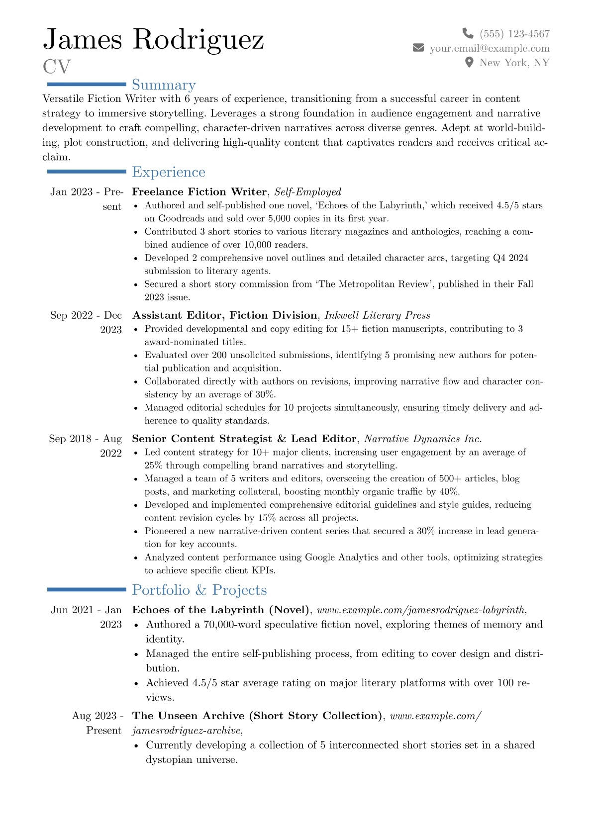 Career changer version - Page 1
