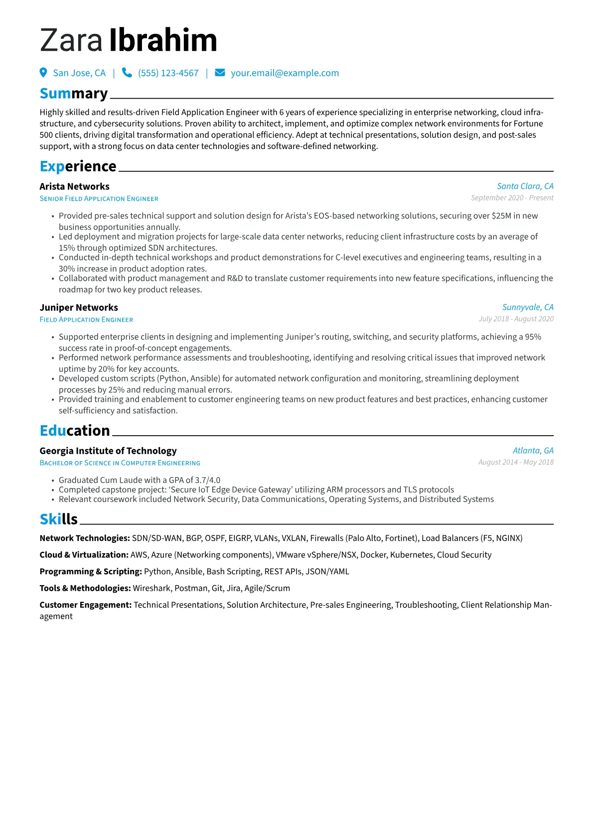 Field Application version - Page 1