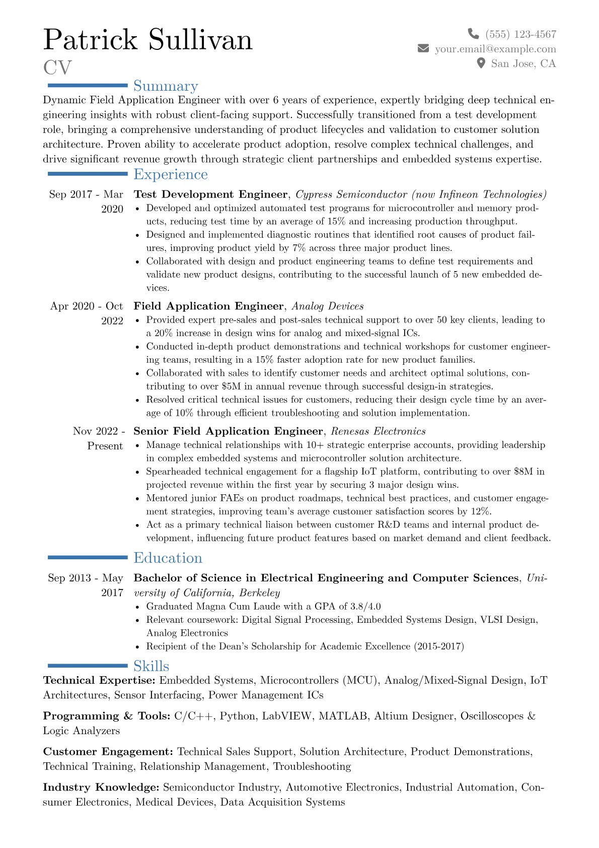 Career changer version - Page 1