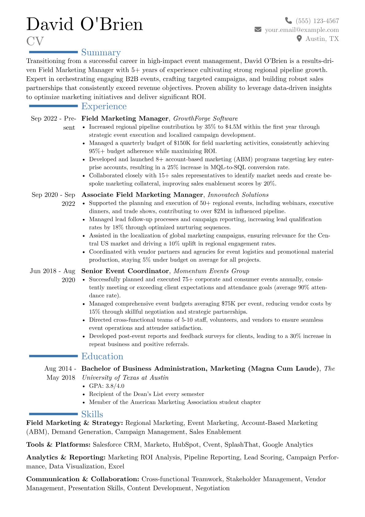 Career changer version - Page 1