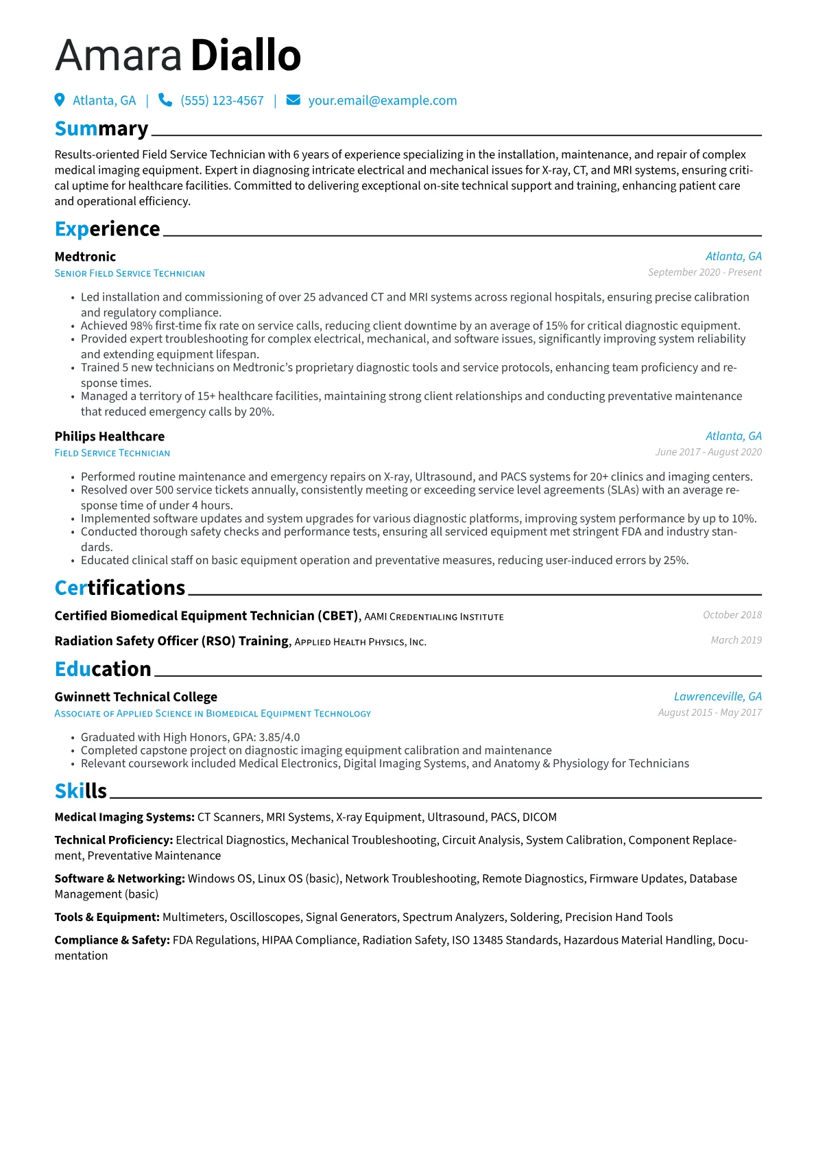 Medical Imaging Specialist version - Page 1