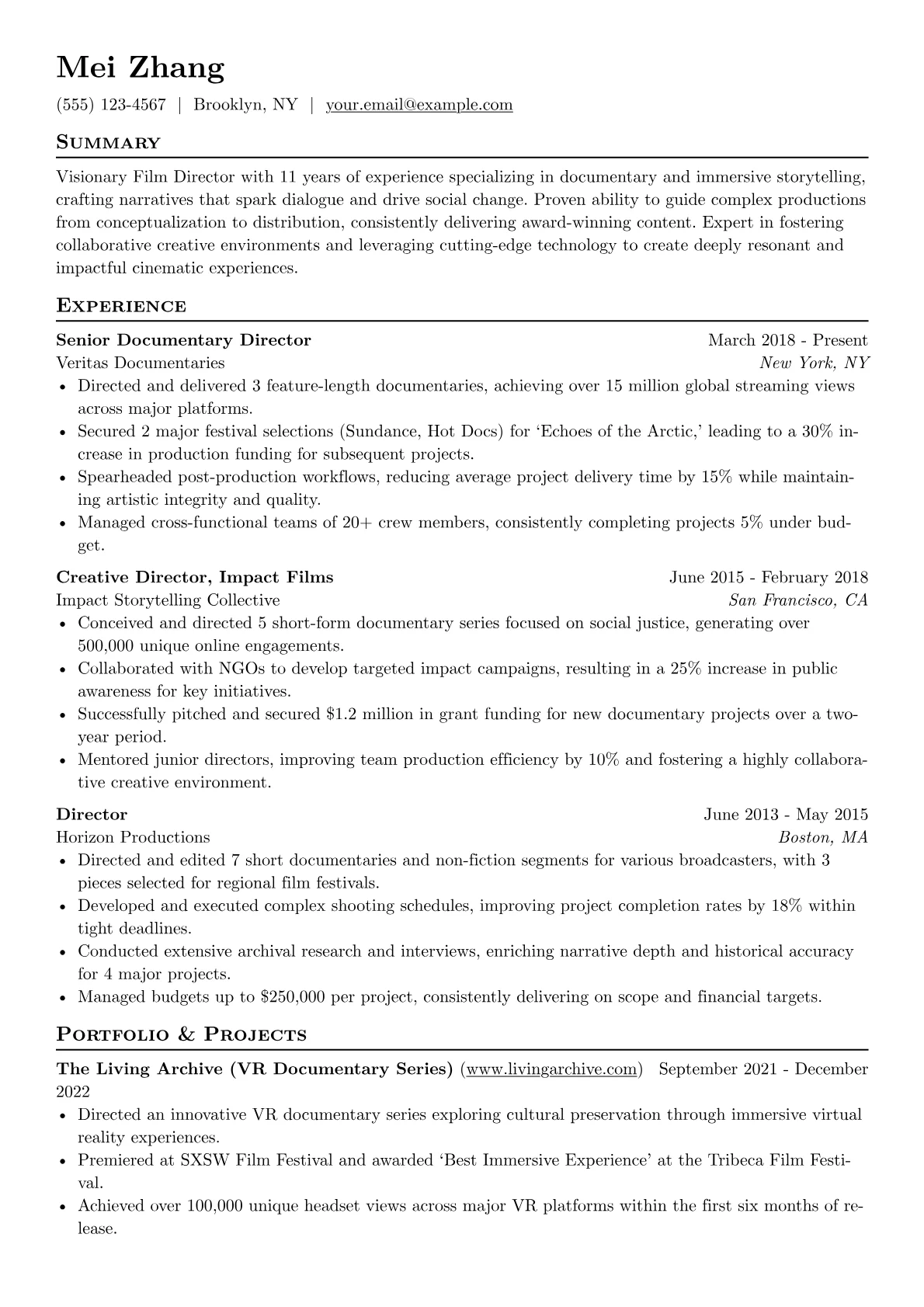 Documentary version - Page 1