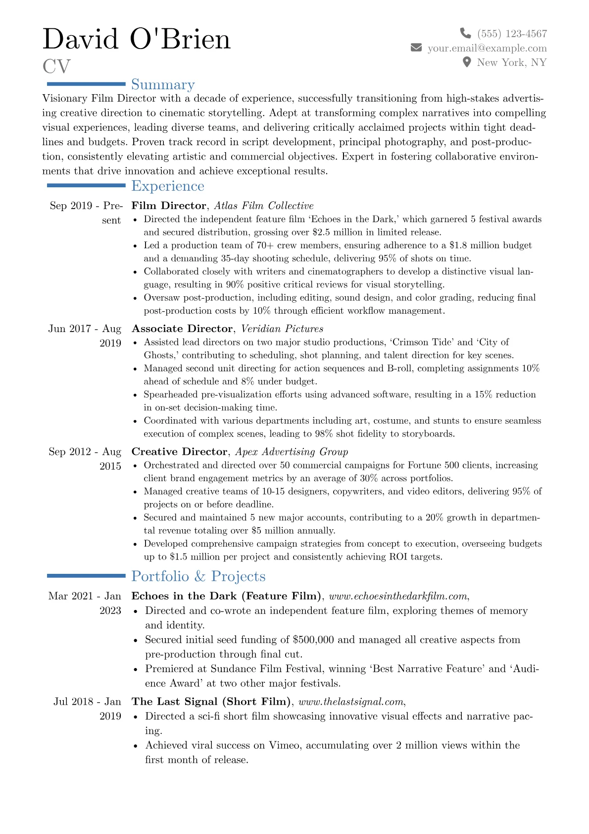 Career changer version - Page 1