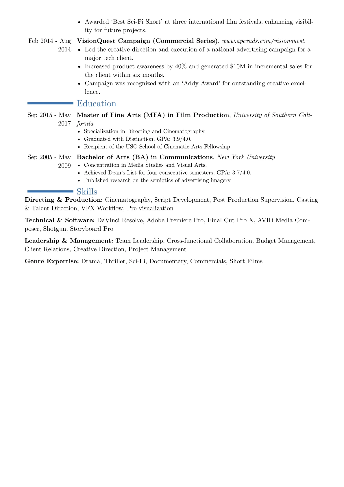 Career changer version - Page 2
