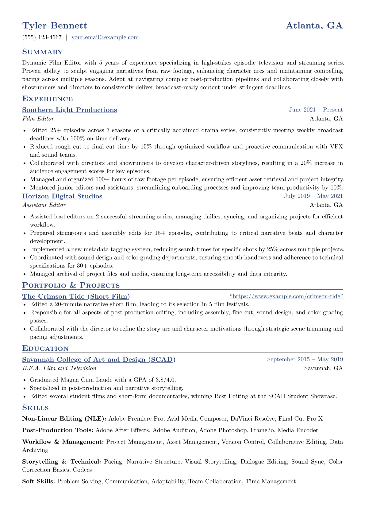 TV Series Specialist version - Page 1