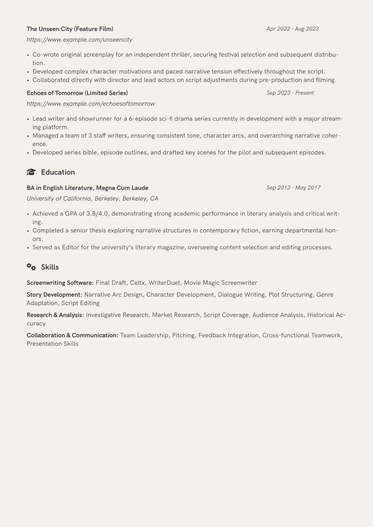Career changer version - Page 2