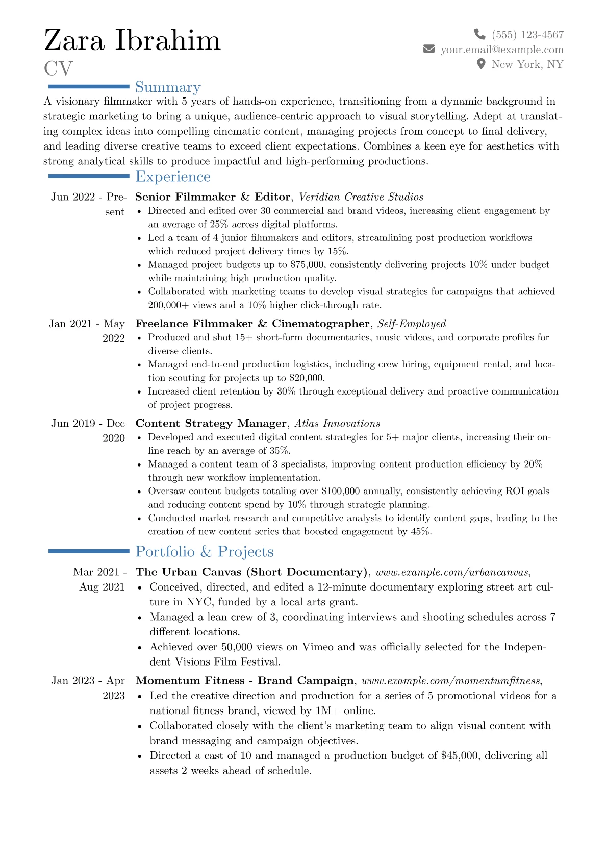 Career changer version - Page 1