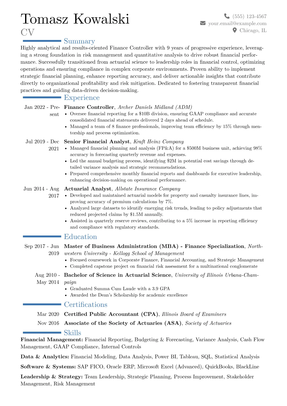 Career changer version - Page 1