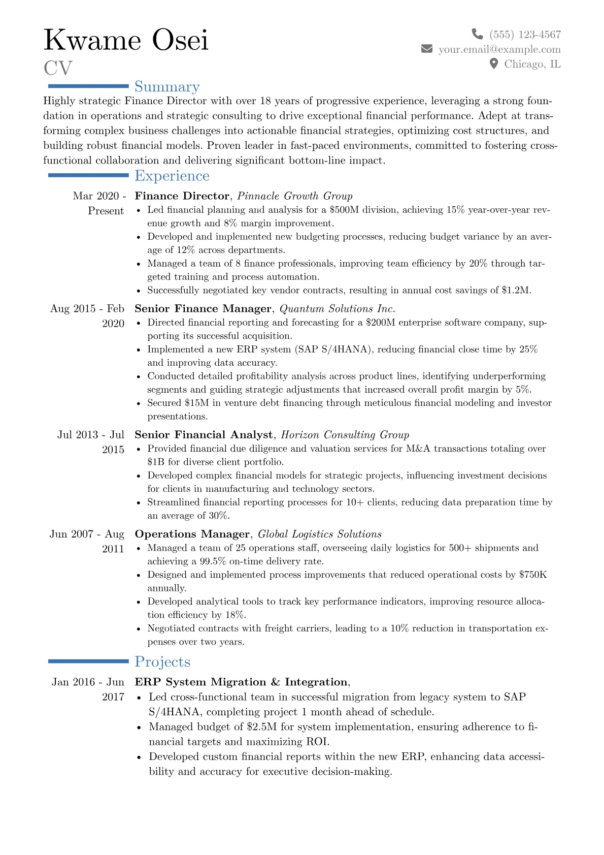 Career changer version - Page 1