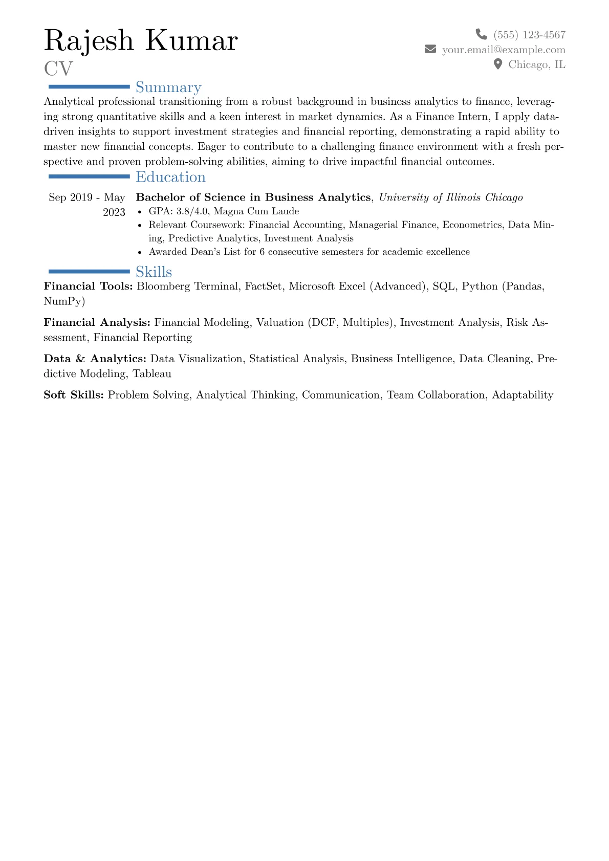 Career changer version - Page 1