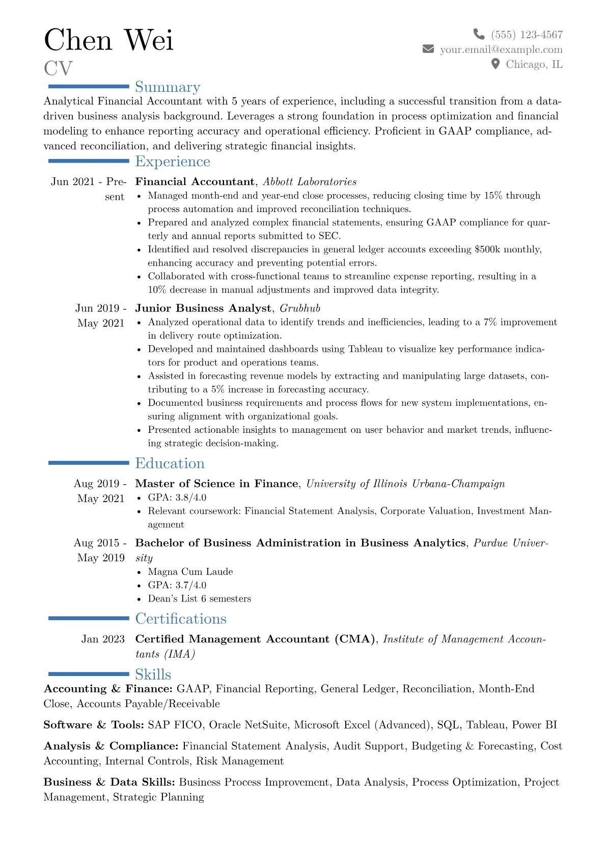 Career changer version - Page 1