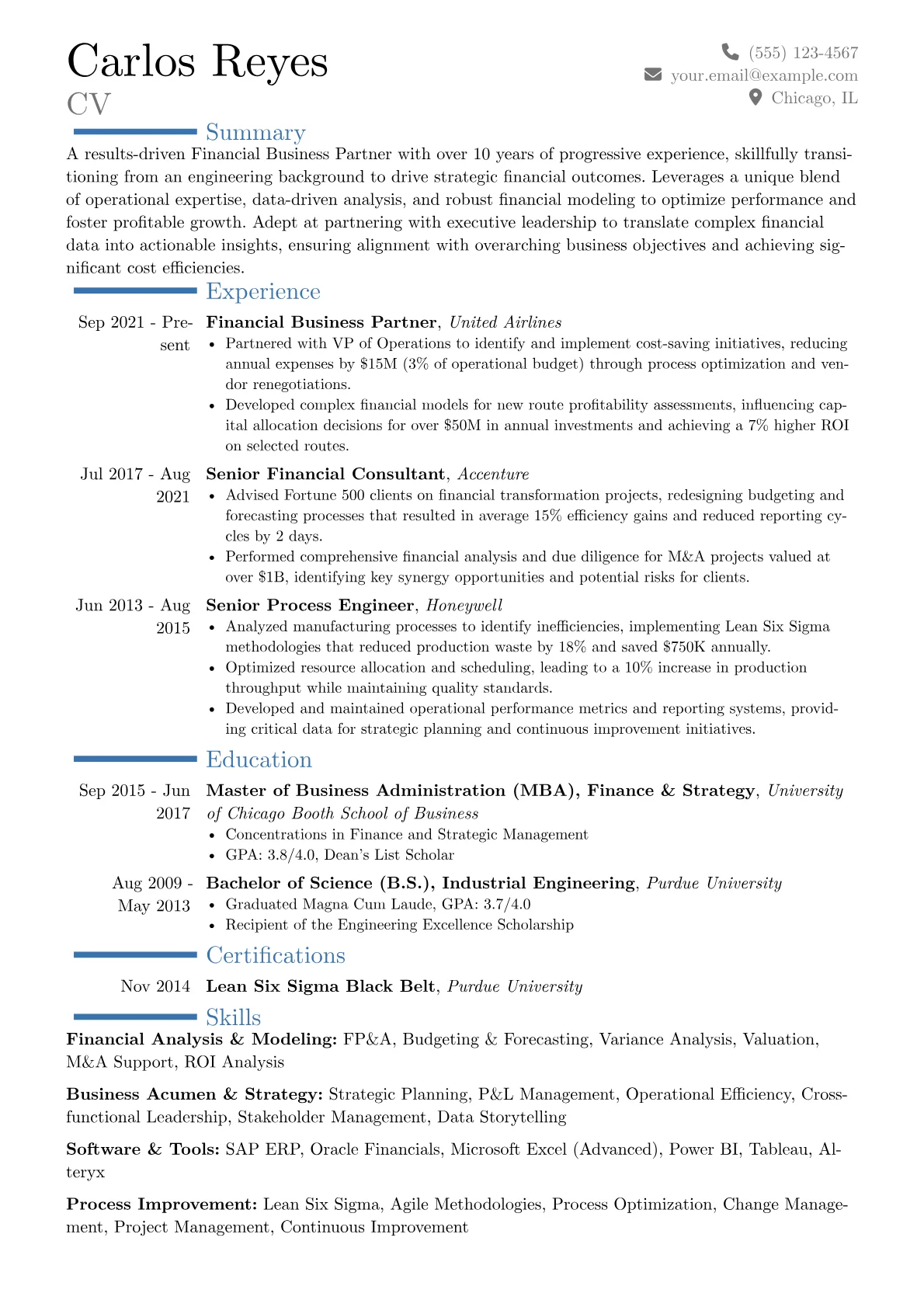 Career changer version - Page 1