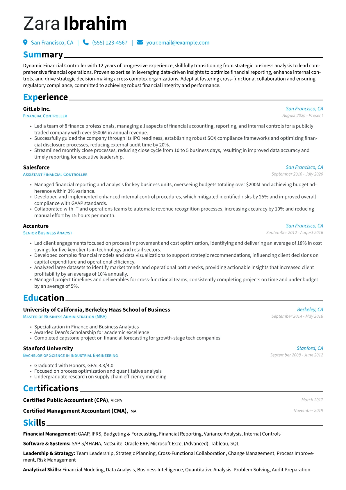 Career changer version - Page 1