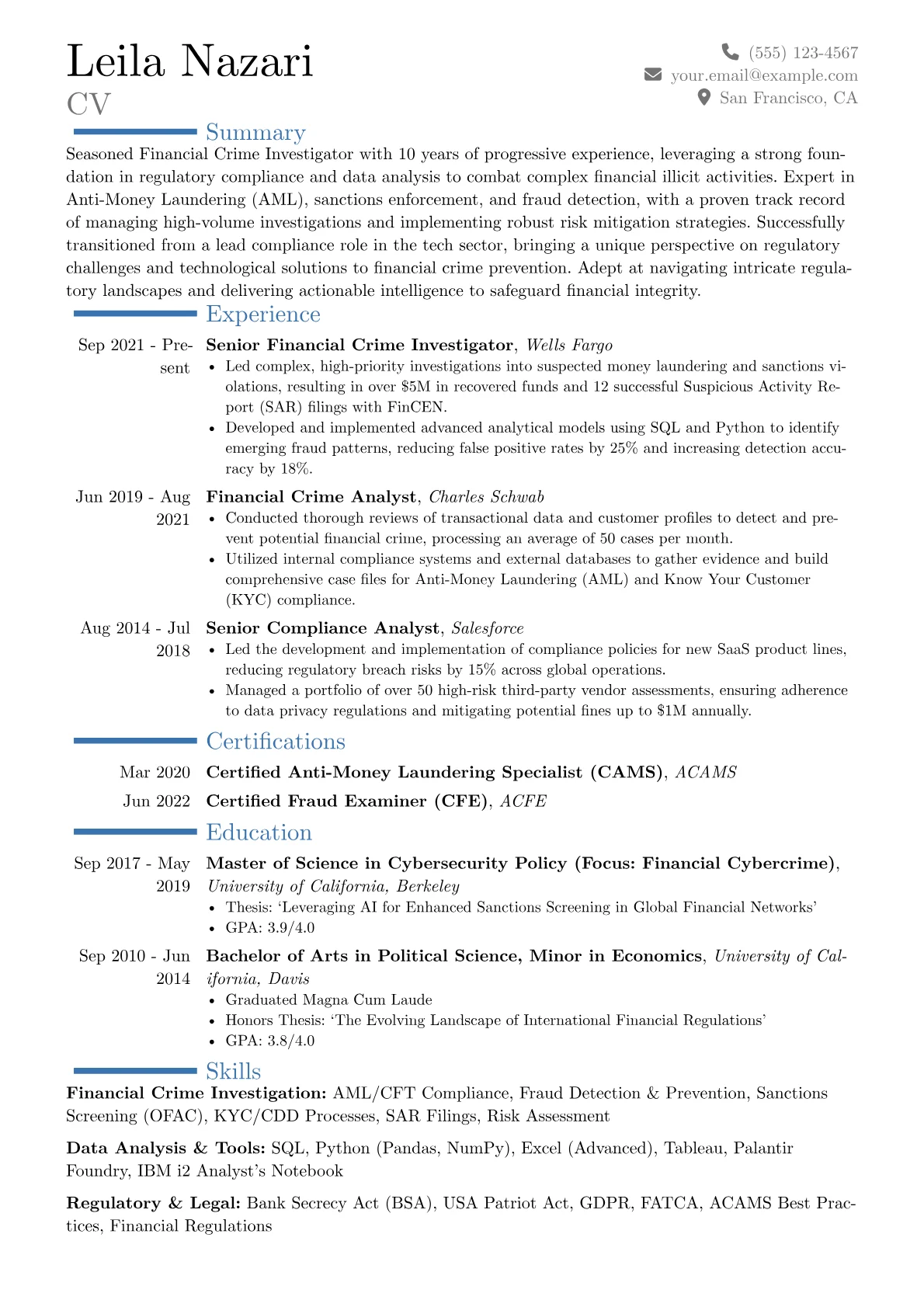 Career changer version - Page 1