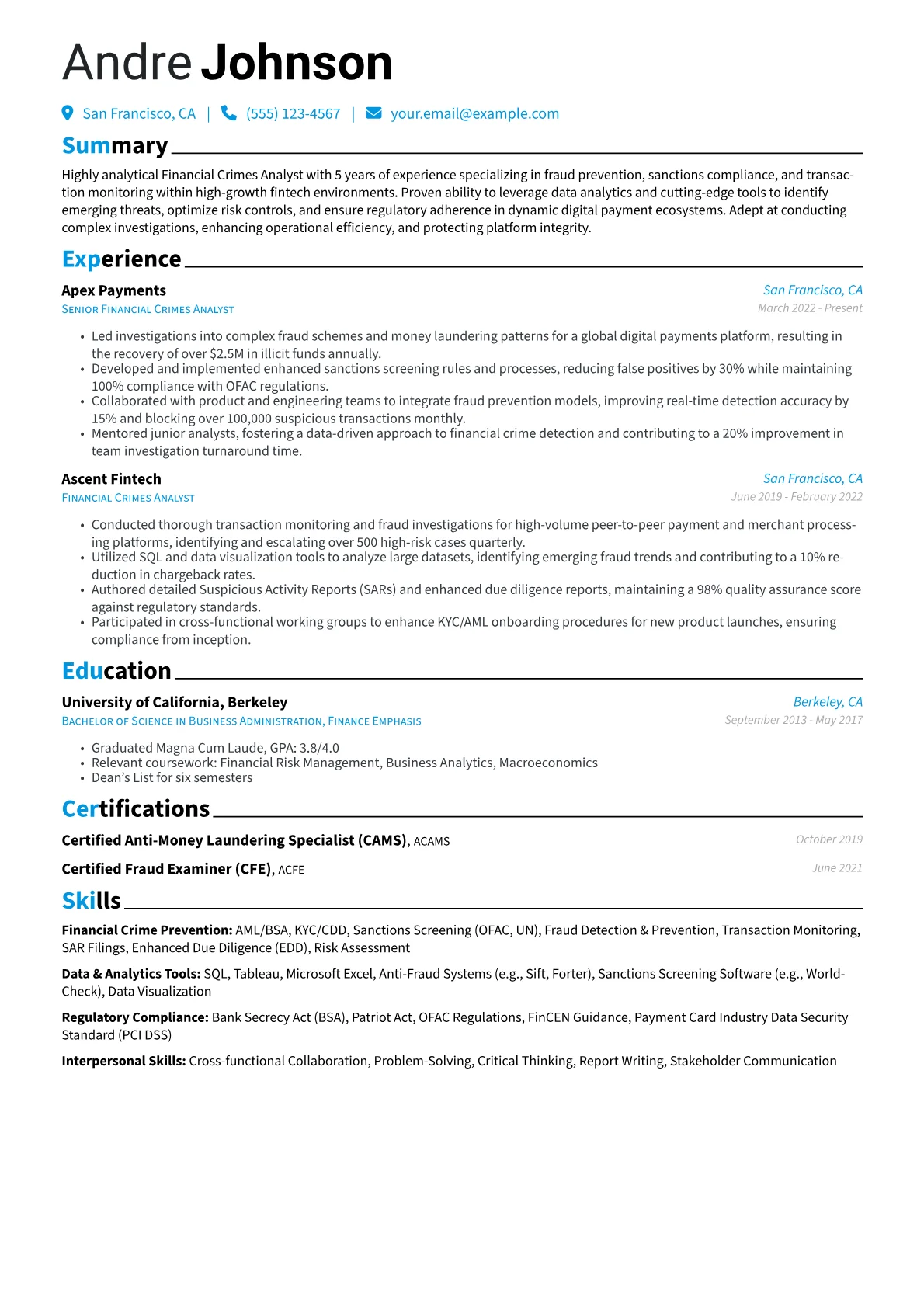 Fintech Fraud version - Page 1