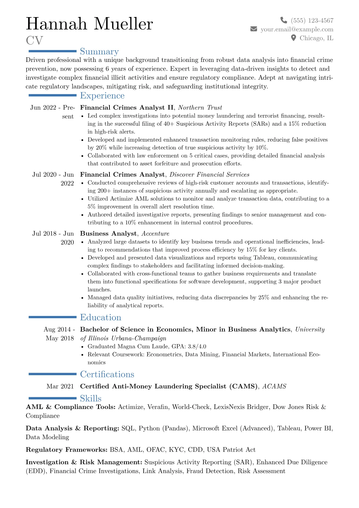 Career changer version - Page 1