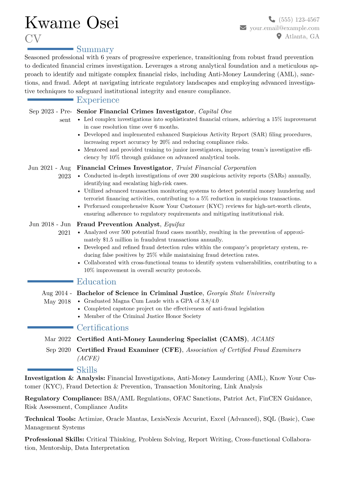 Career changer version - Page 1