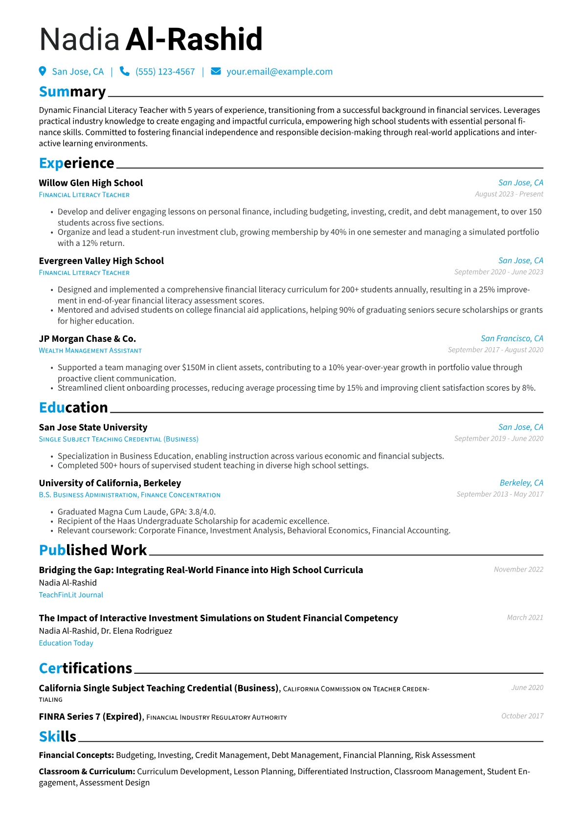 Career changer version - Page 1