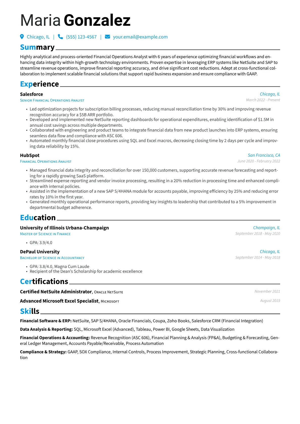 Financial Operations version - Page 1