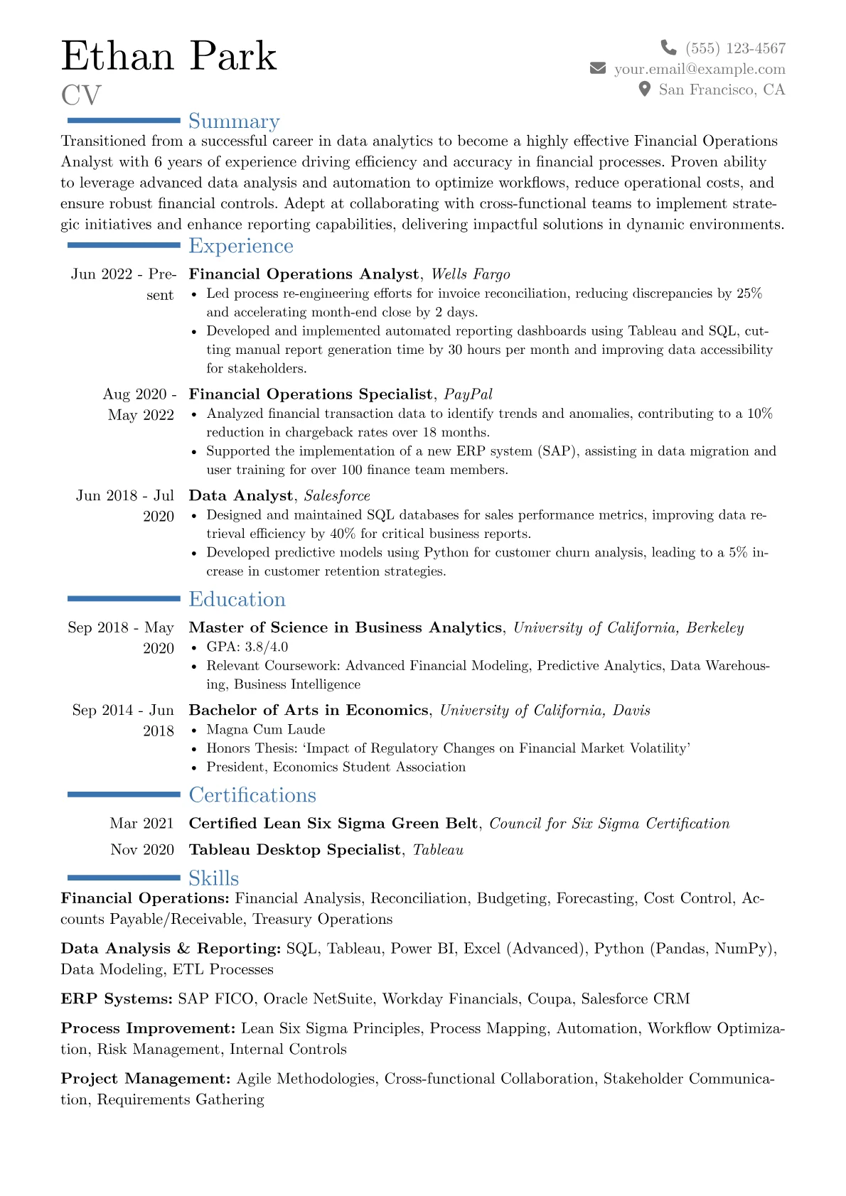 Career changer version - Page 1