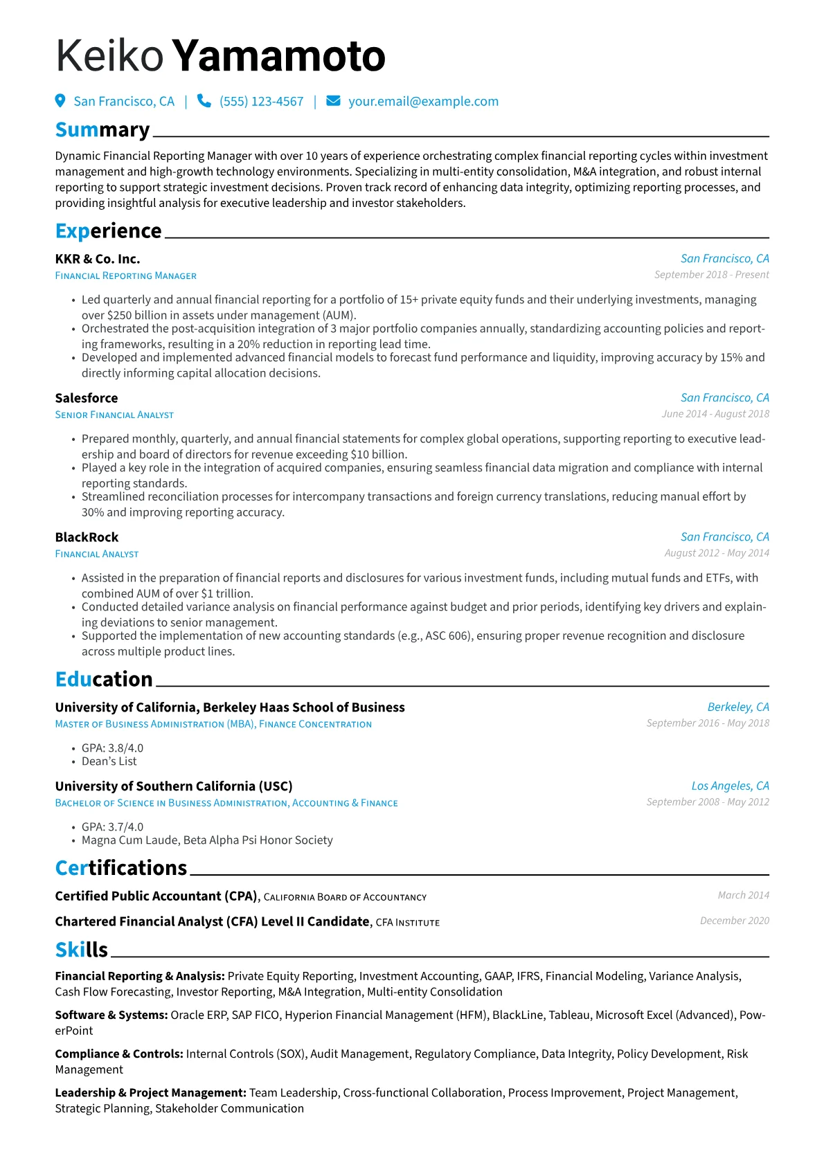 Financial Reporting version - Page 1