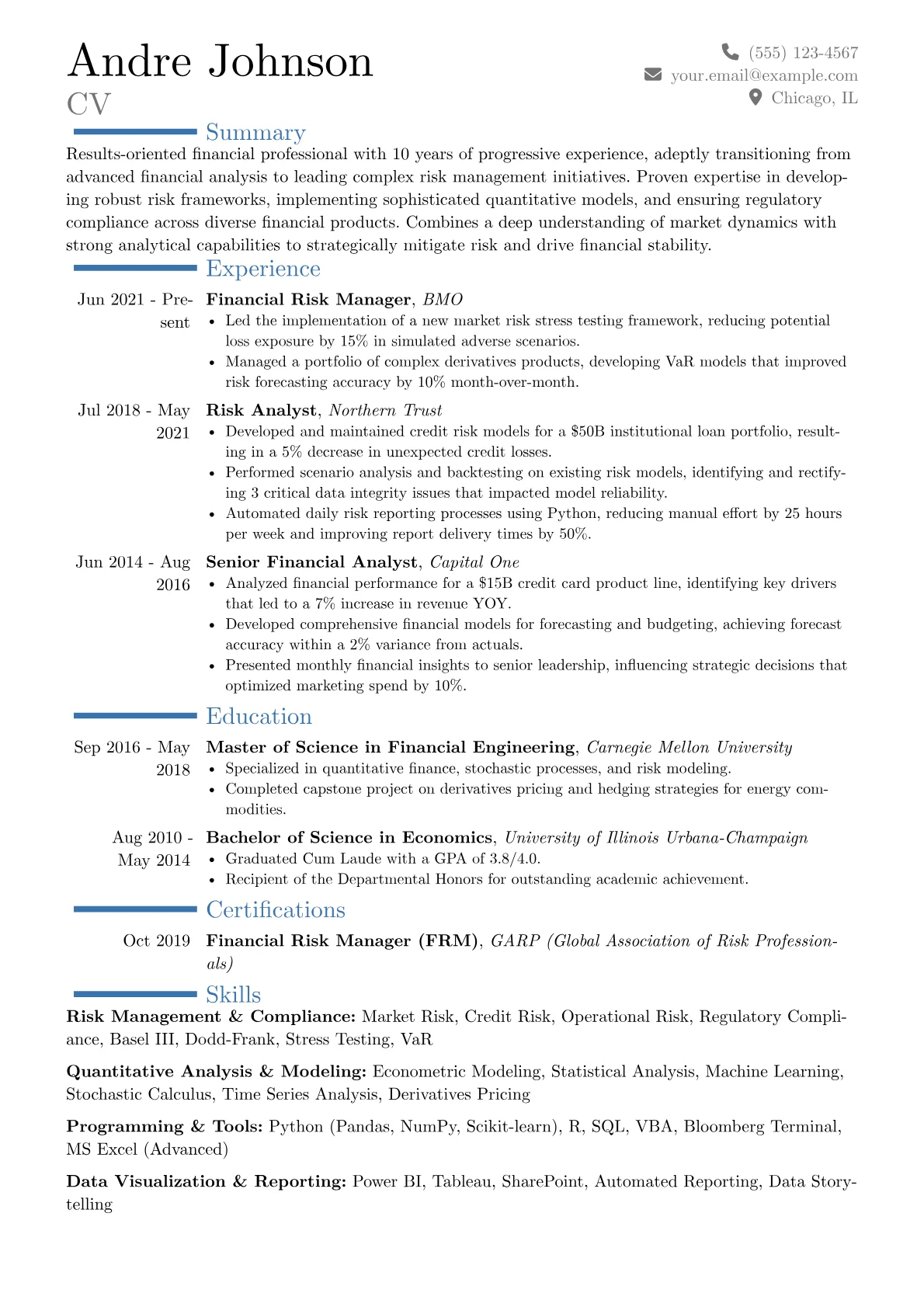 Career changer version - Page 1