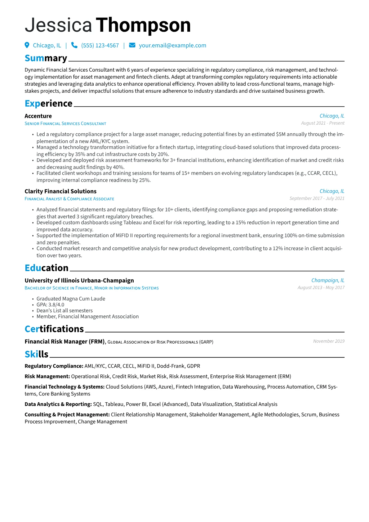 Regulatory & Risk version - Page 1