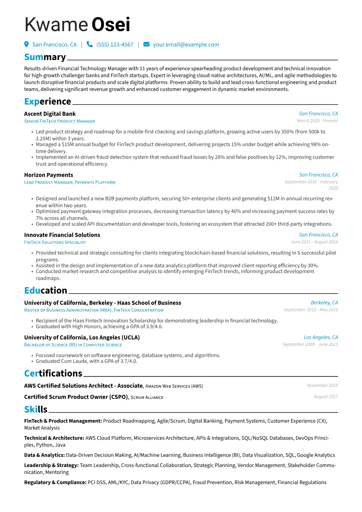 Challenger Bank version - Page 1