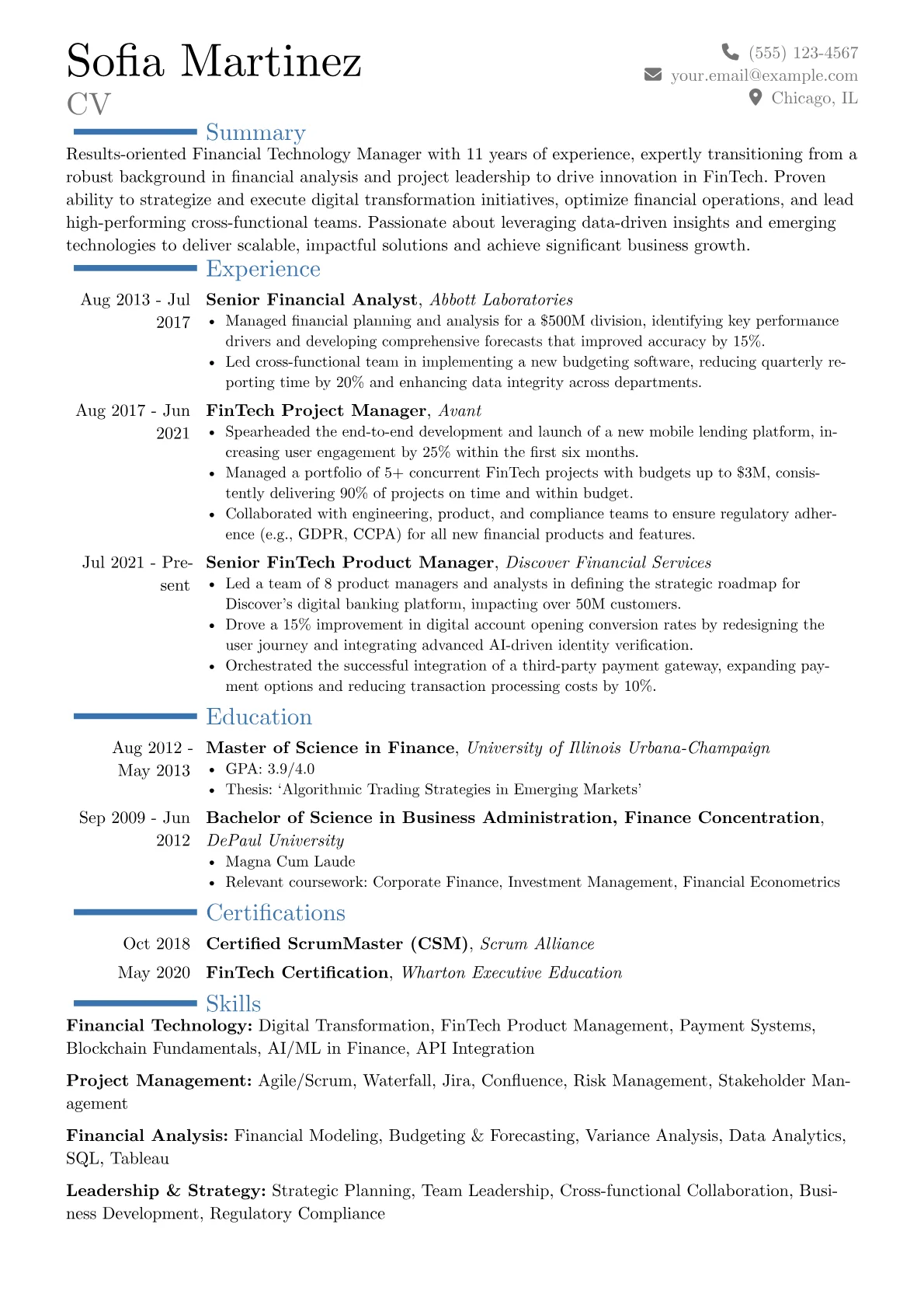 Career changer version - Page 1