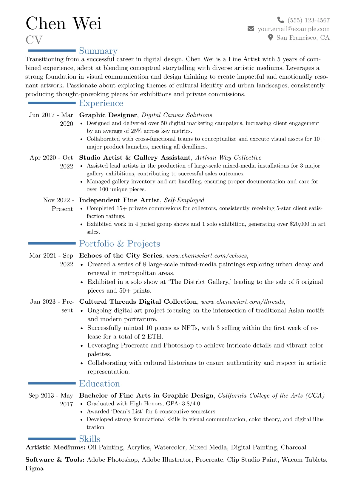 Career changer version - Page 1
