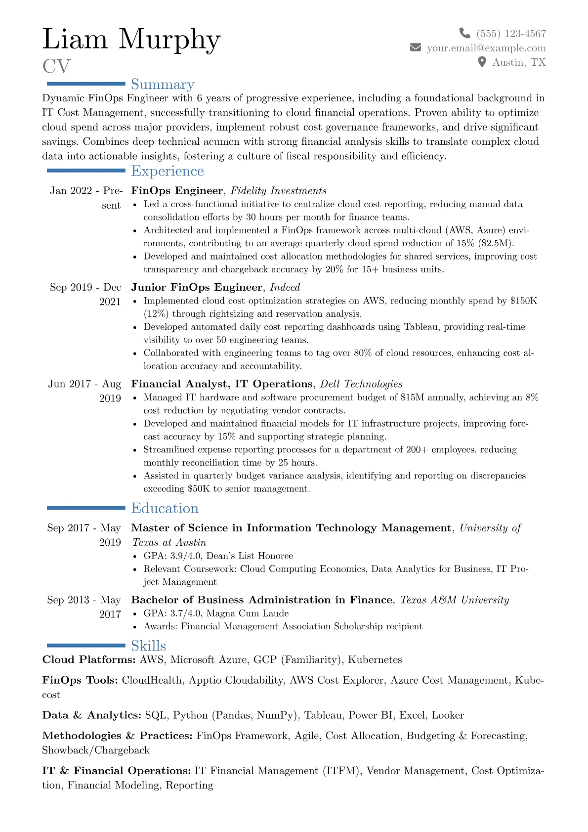 Career changer version - Page 1