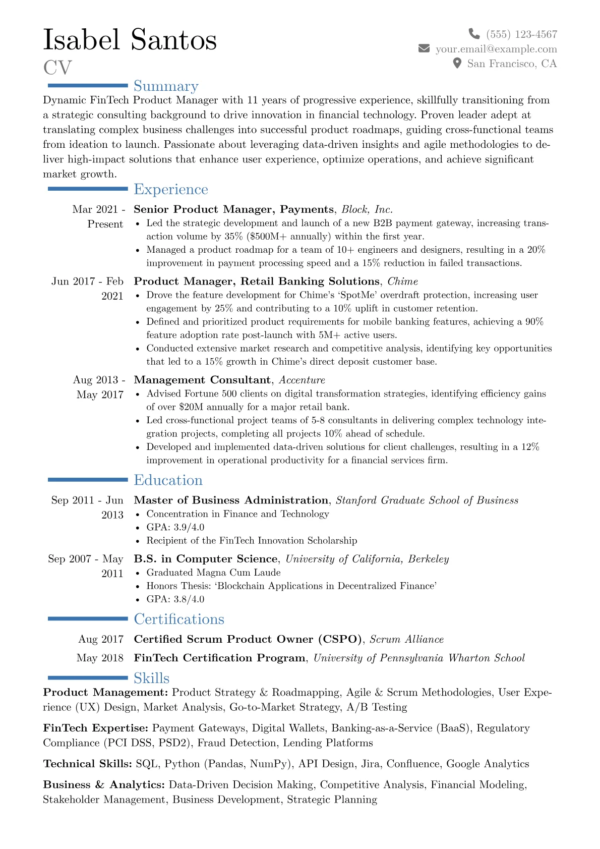 Career changer version - Page 1