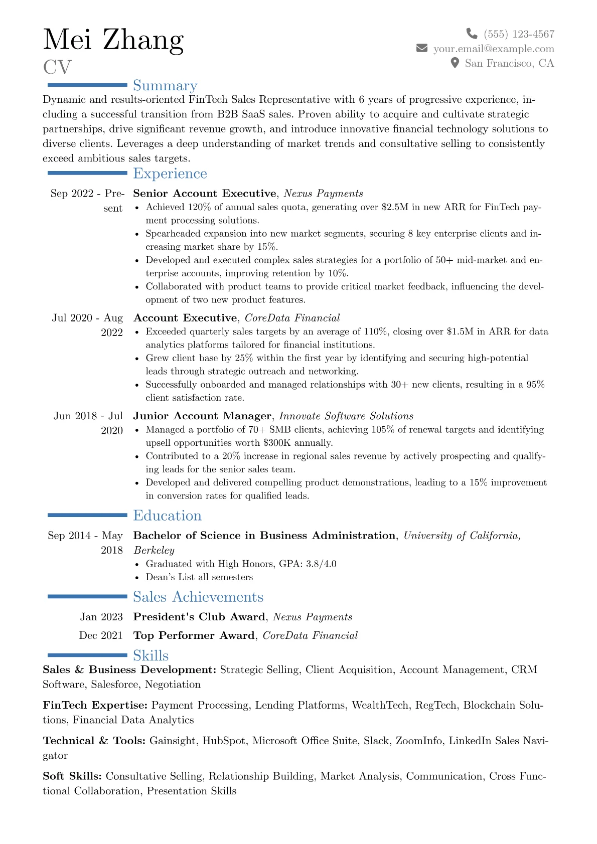 Career changer version - Page 1