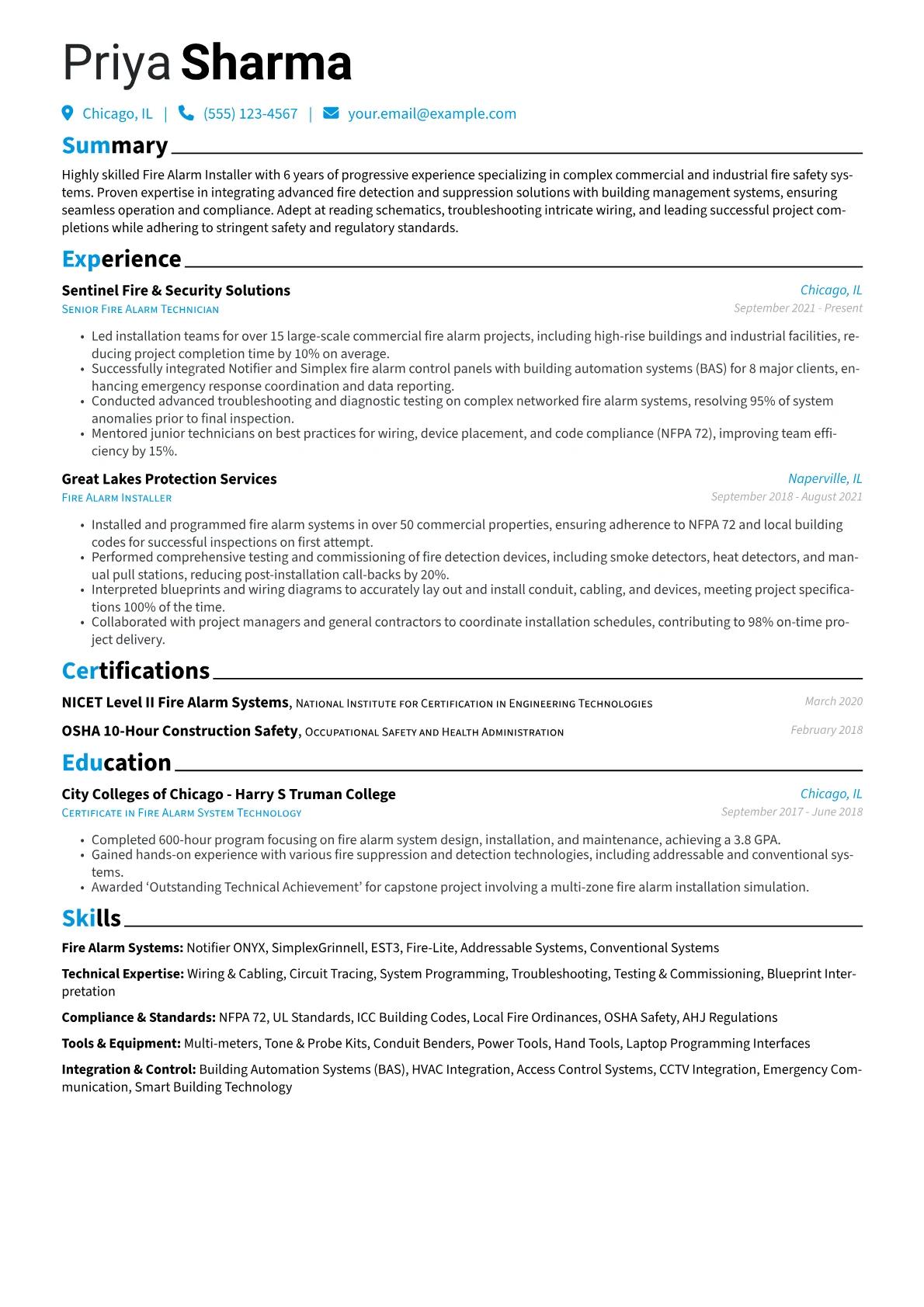 Fire Alarm Installer version - Page 1