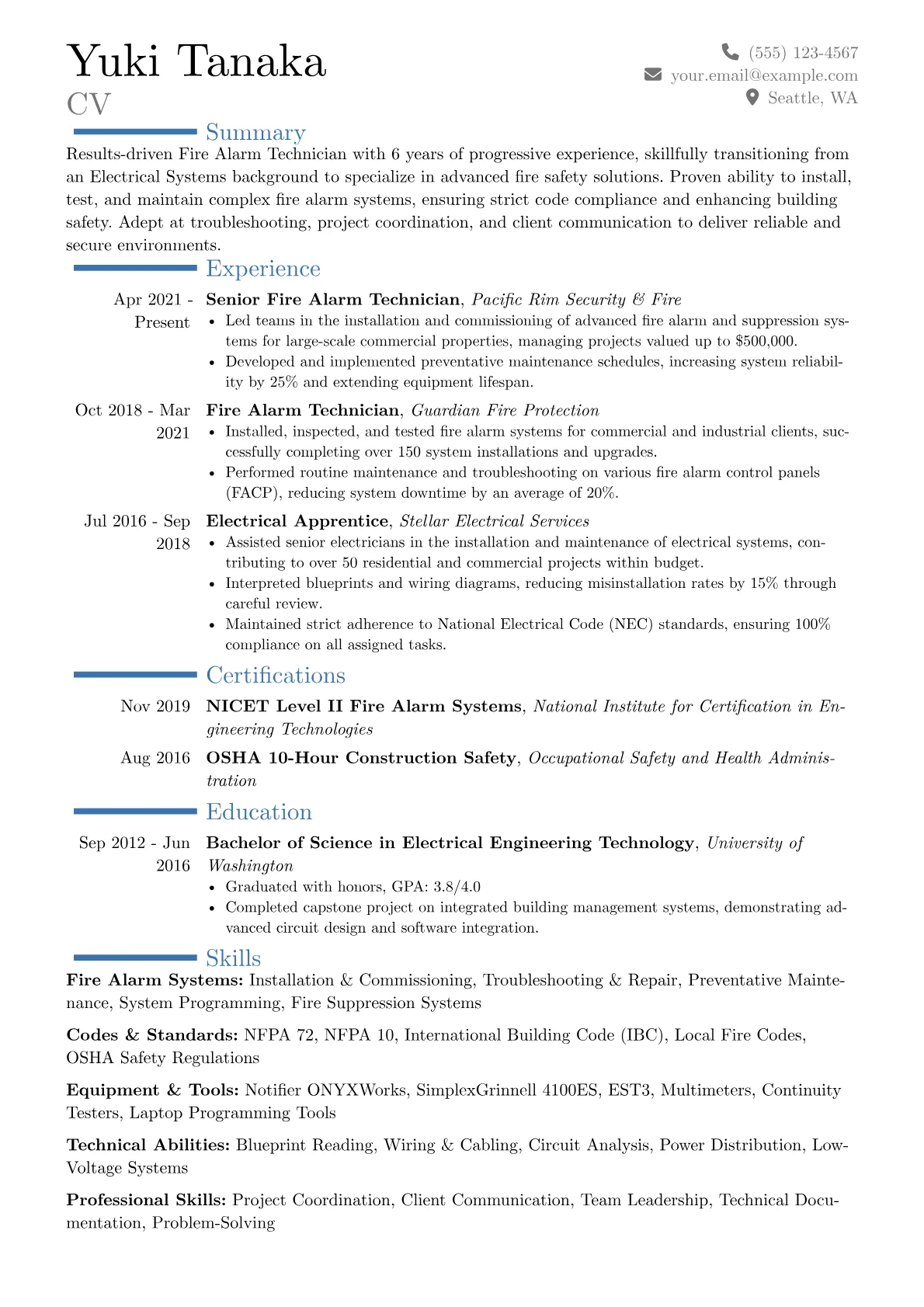Career changer version - Page 1