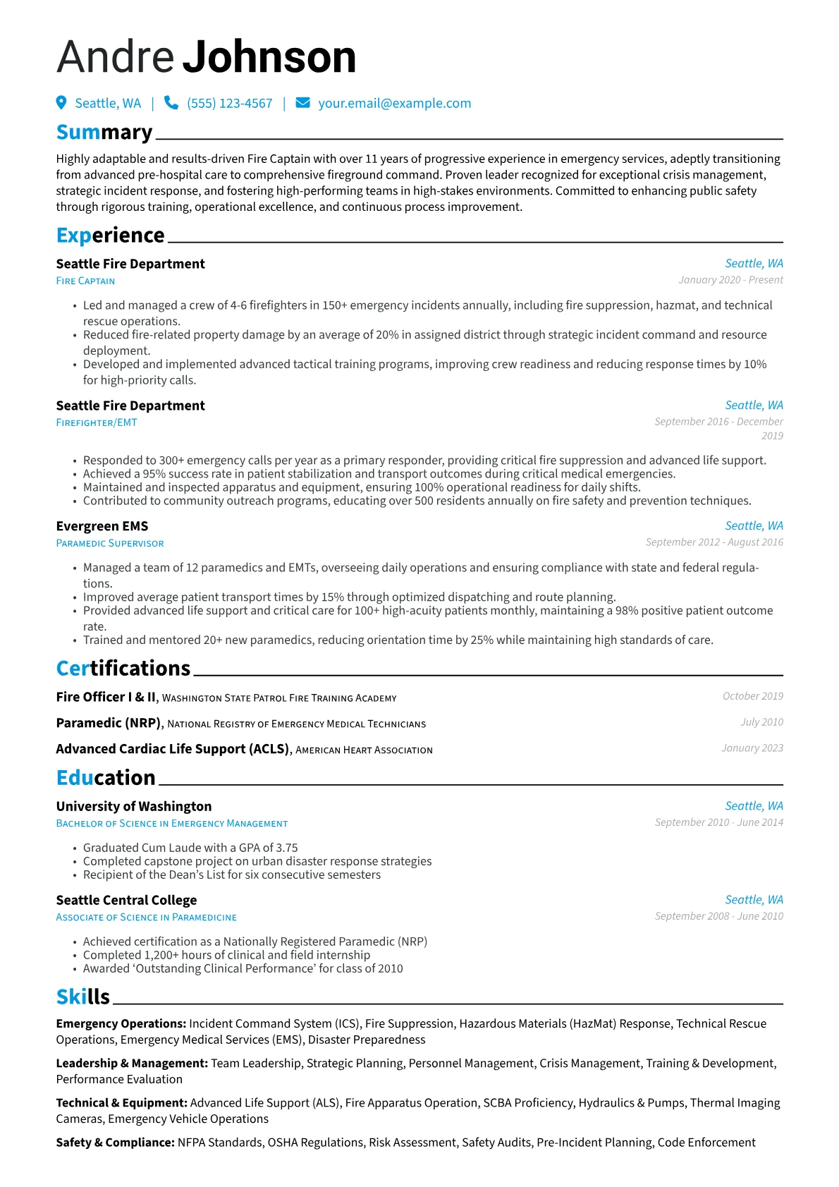 Career changer version - Page 1