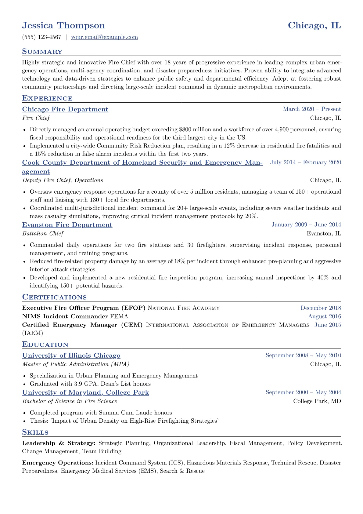 Fire Chief - Urban version - Page 1