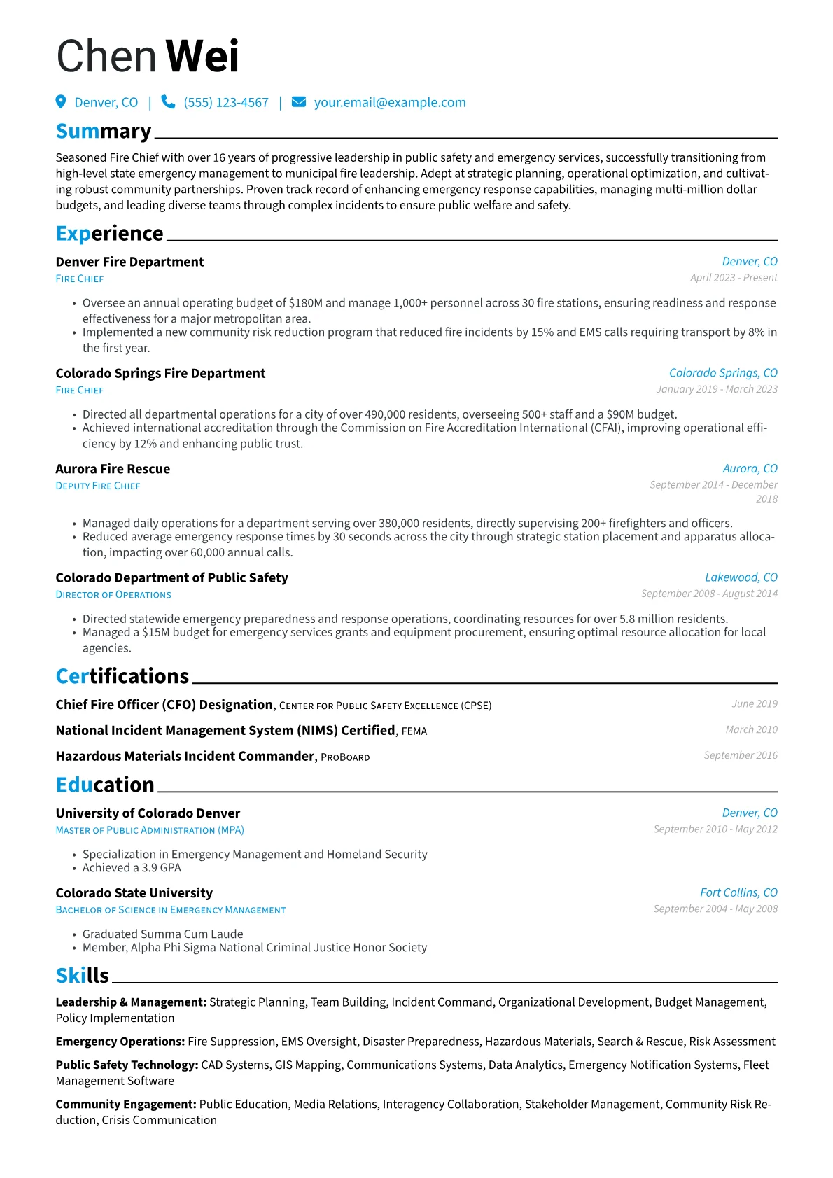 Career changer version - Page 1