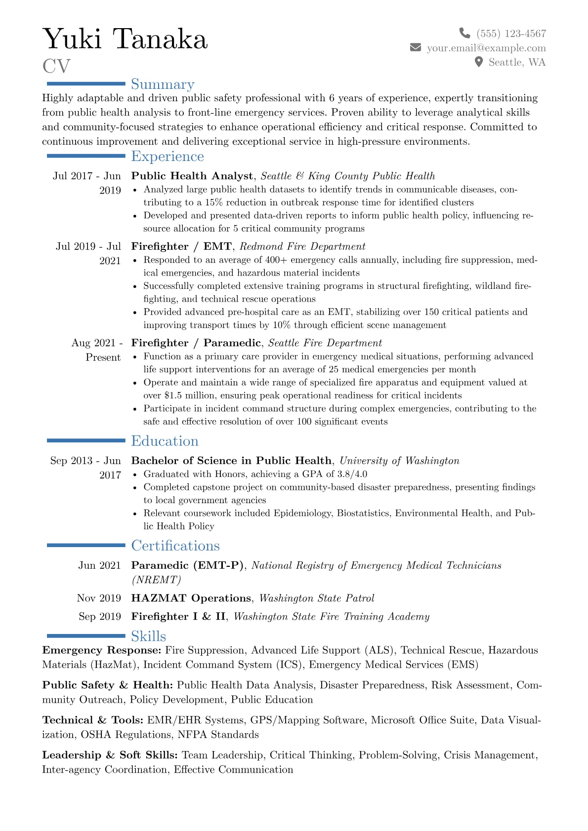 Career changer version - Page 1