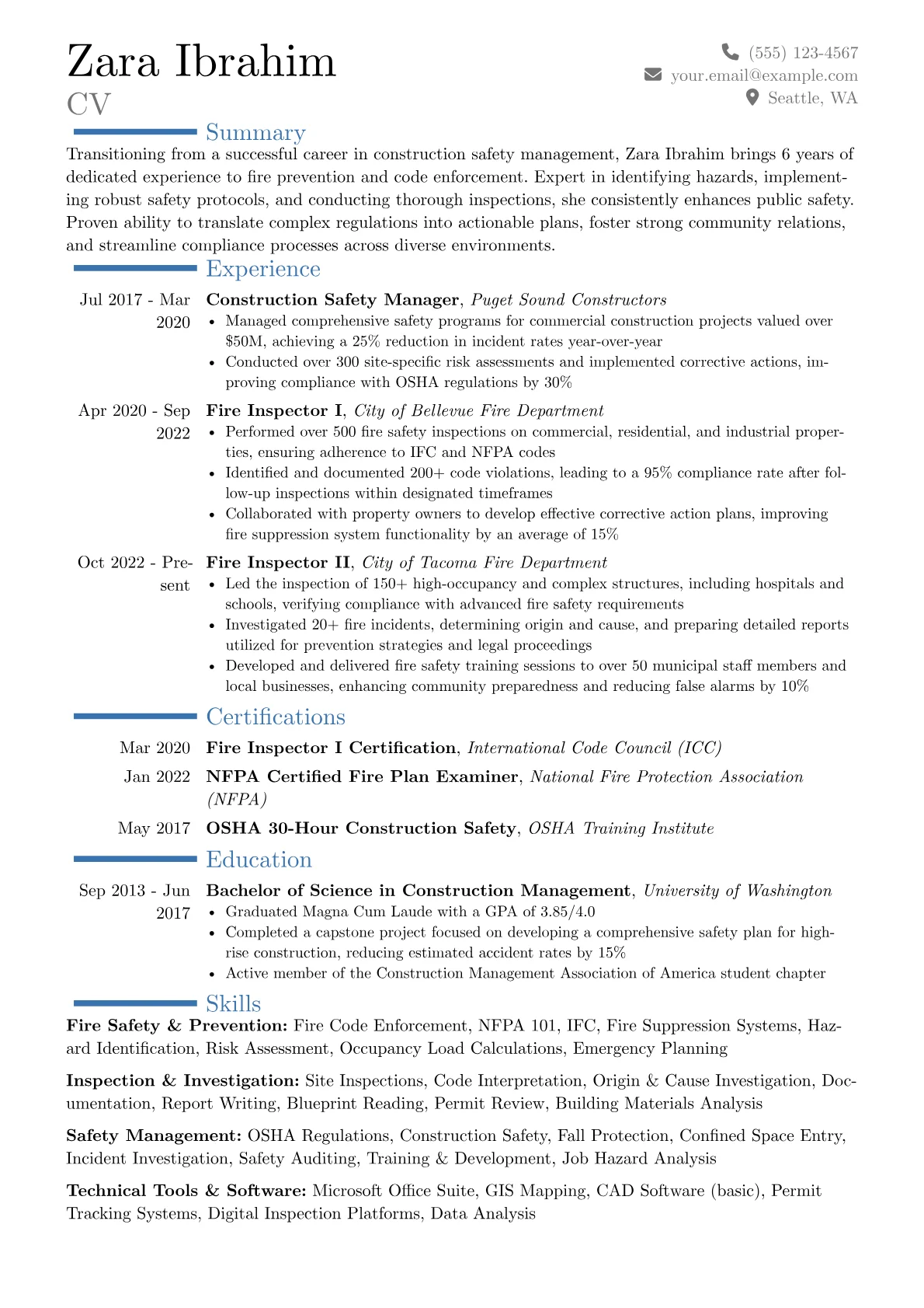 Career changer version - Page 1