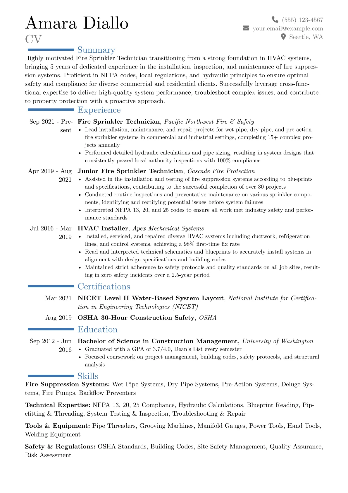 Career changer version - Page 1