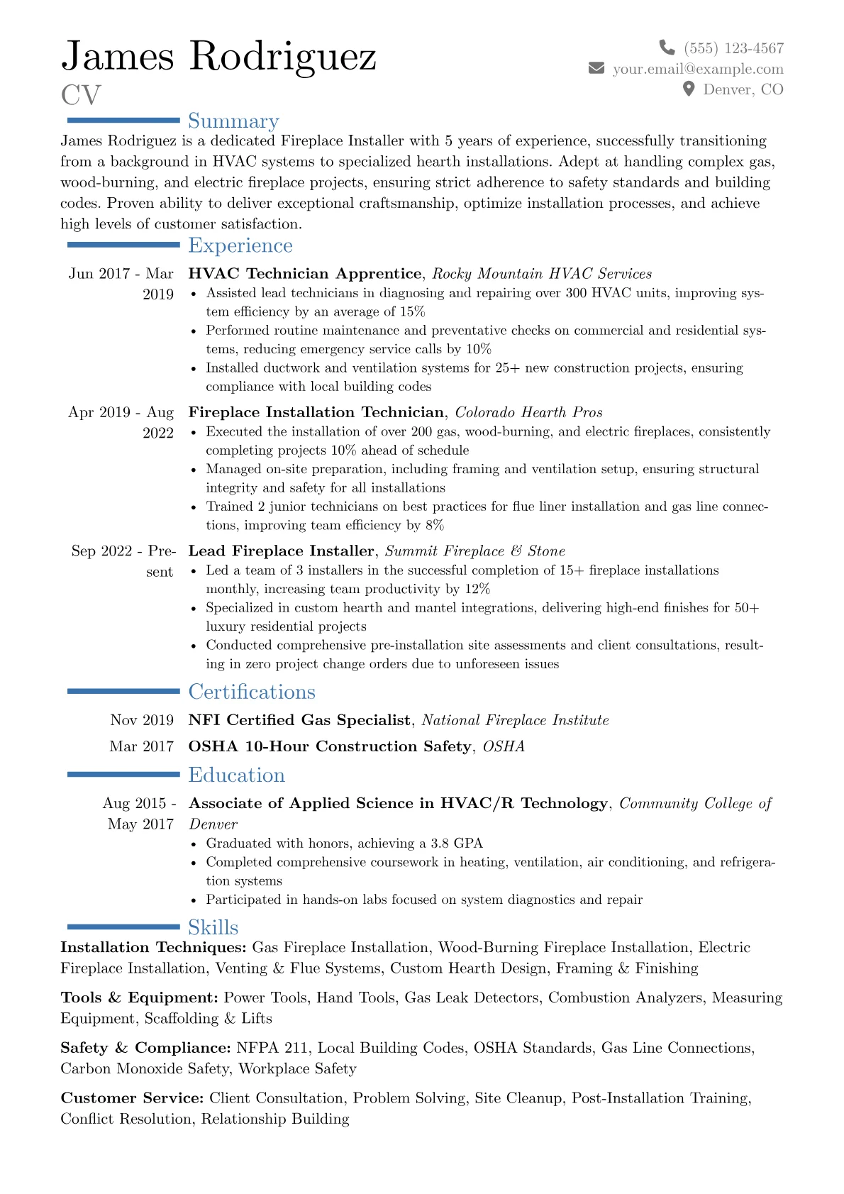 Career changer version - Page 1