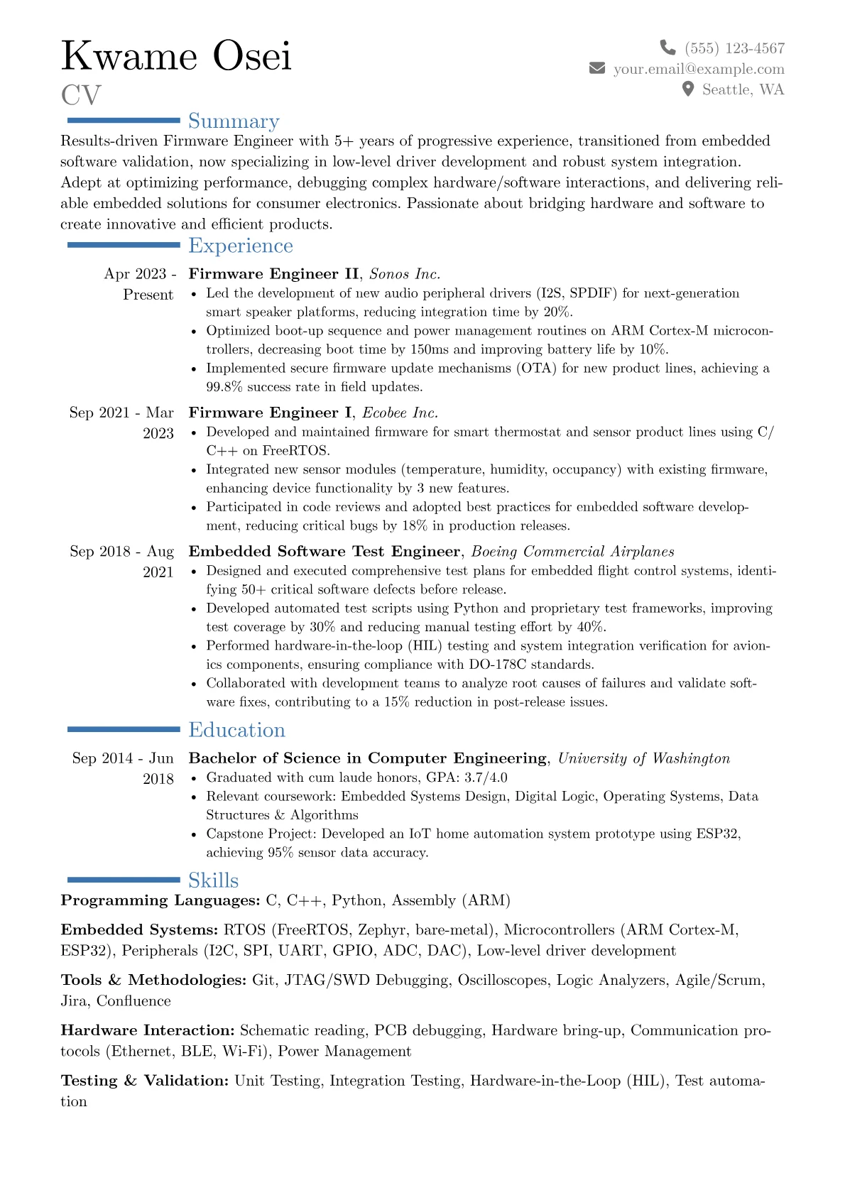 Career changer version - Page 1