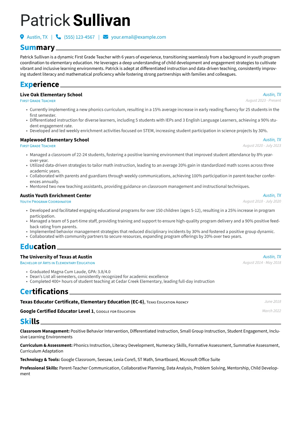 Career changer version - Page 1