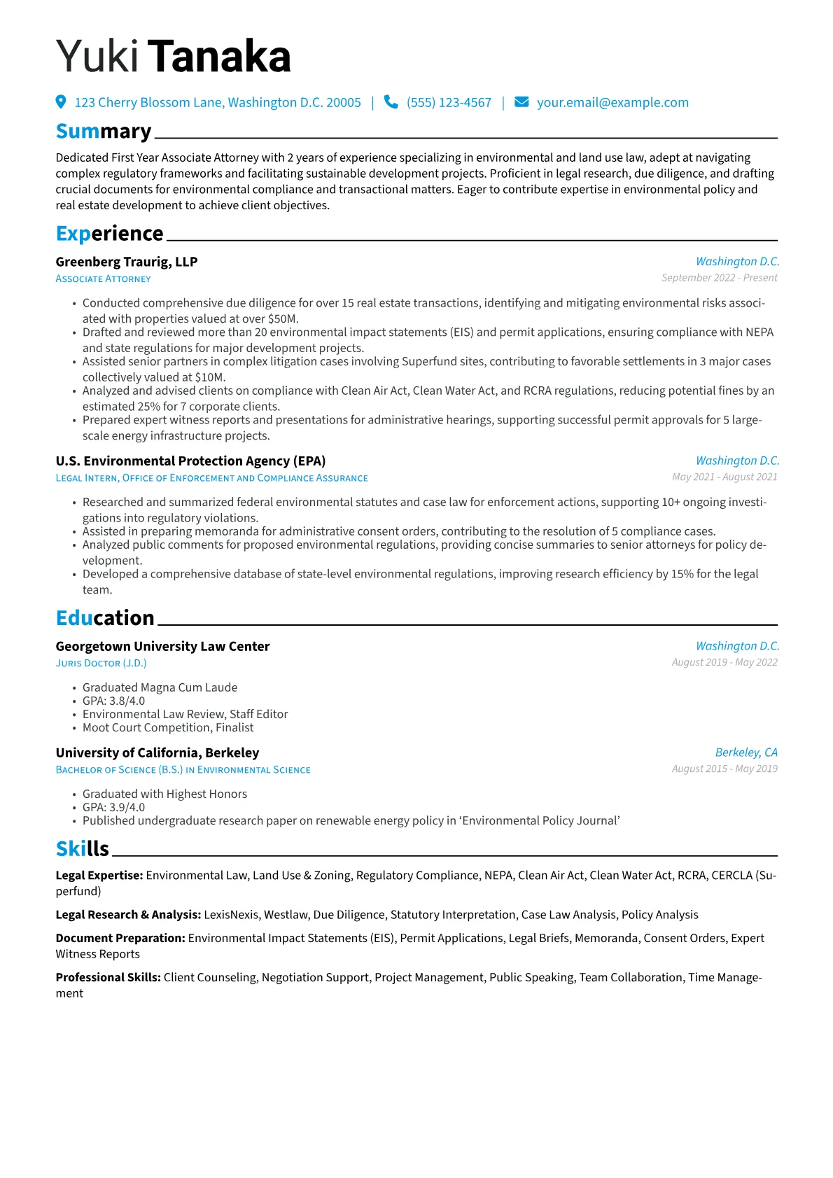 Legal Expertise version - Page 1
