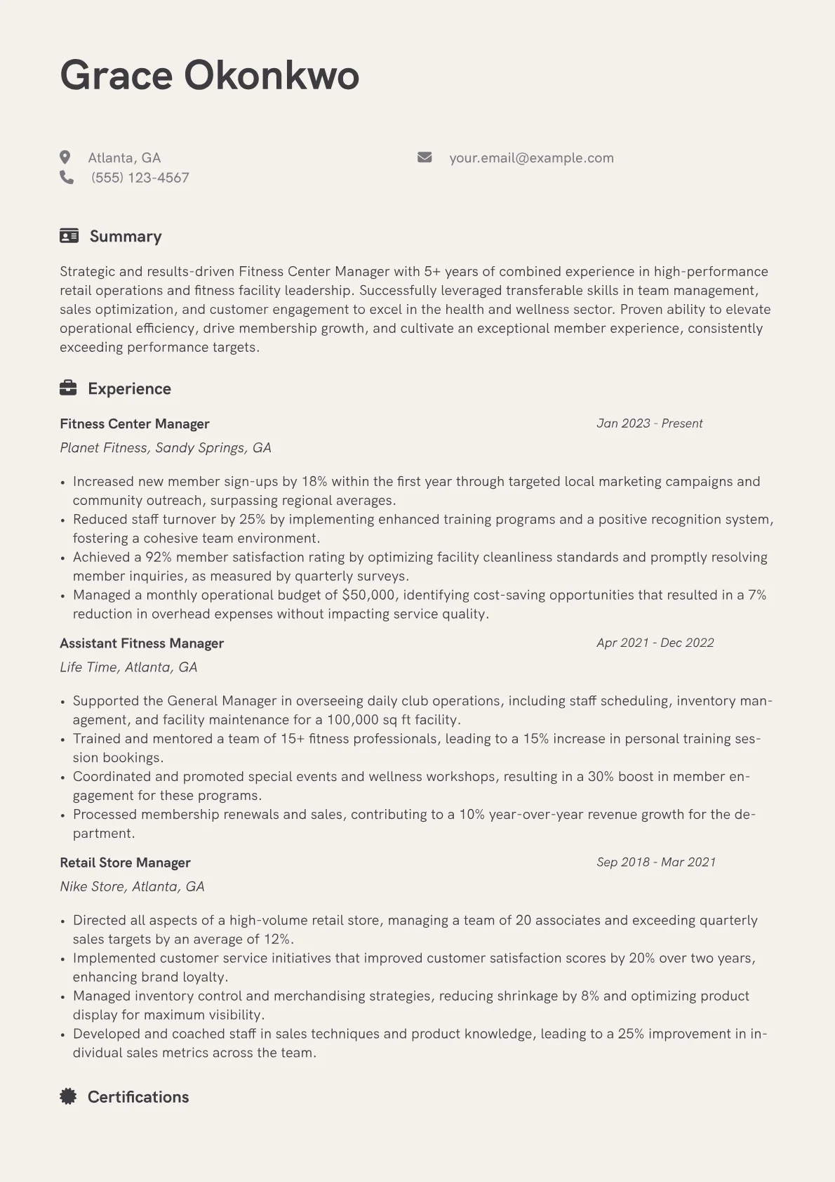 Career changer version - Page 1