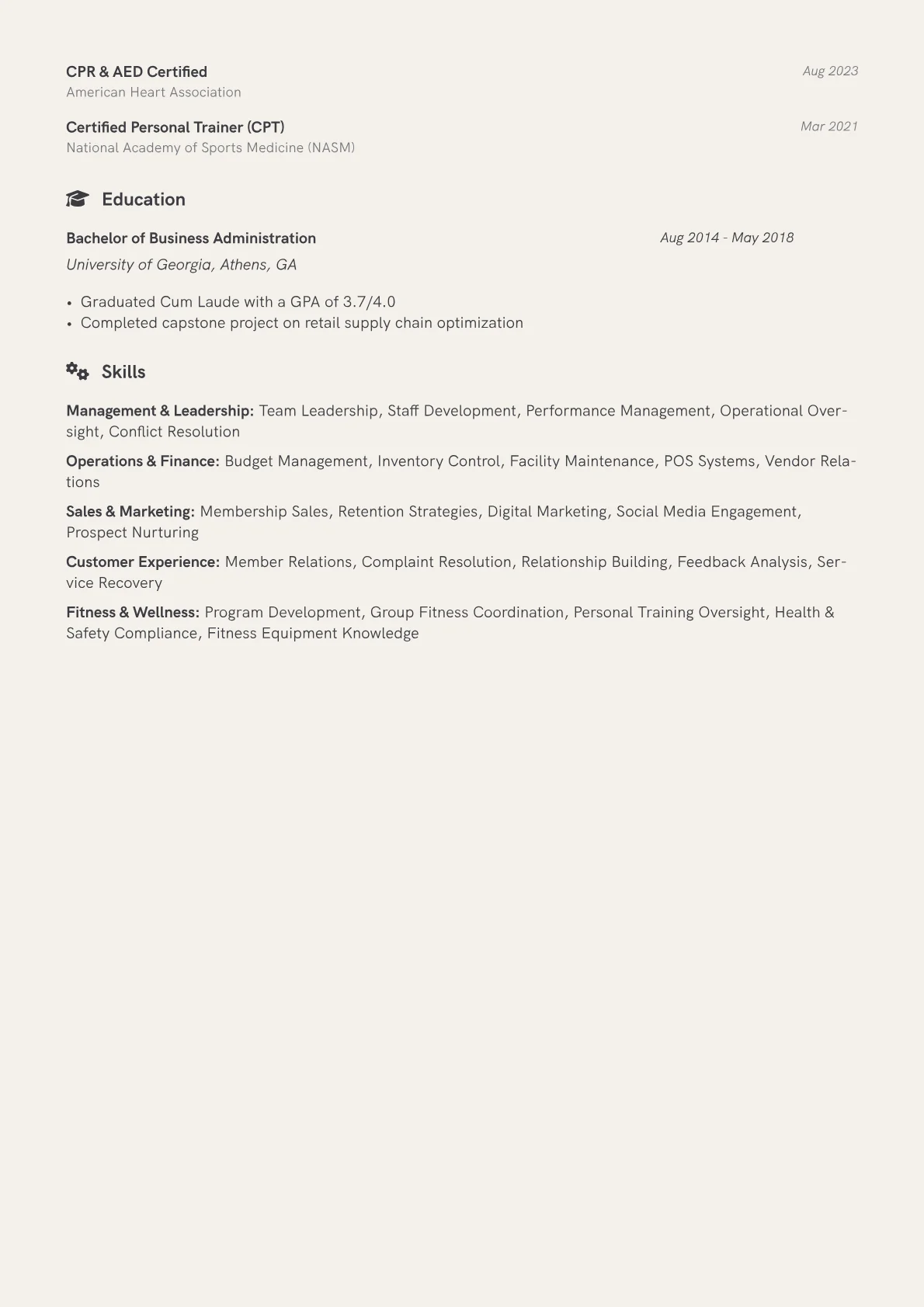 Career changer version - Page 2